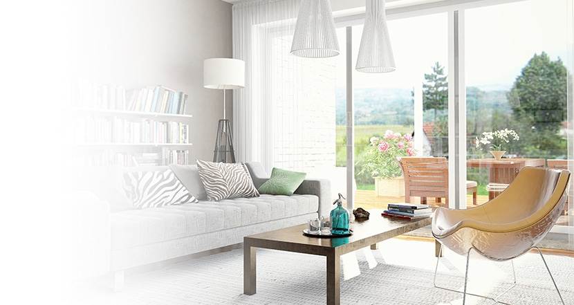 picture-windows living room windows - picture