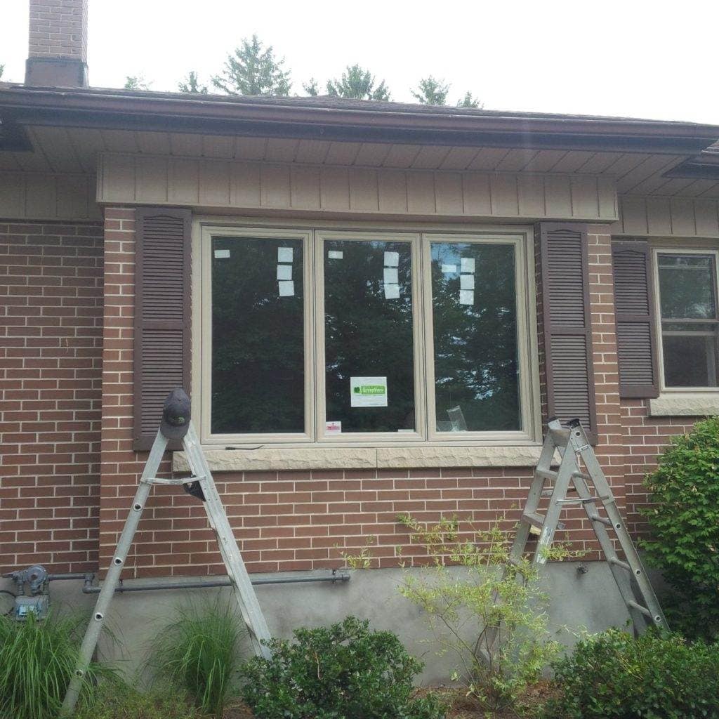 windows project - Weaver - fixed casement window replacement - after