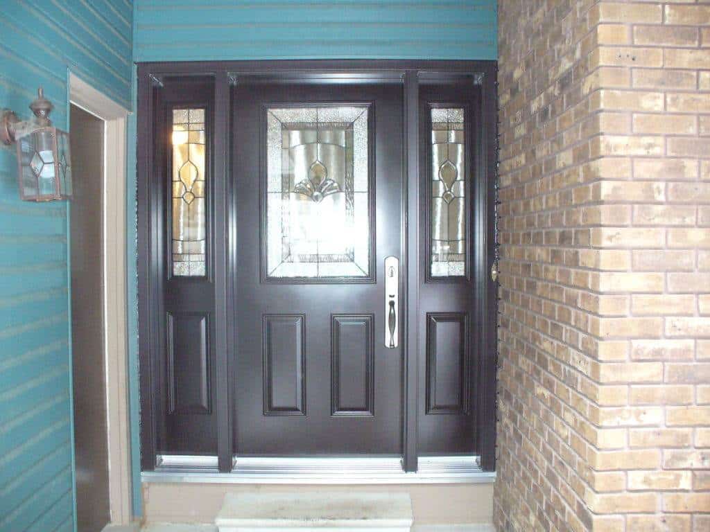 doors project - Weaver - entry door - after