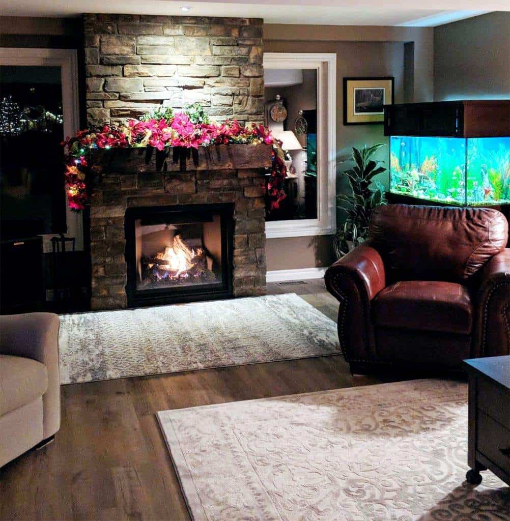 Masonry Project - Innisfil - Fireplace Remodel - After
