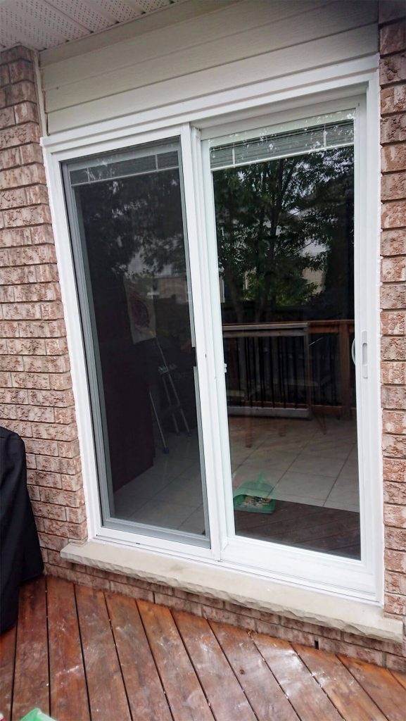 patio doors project - Barrie - plus new windows - after