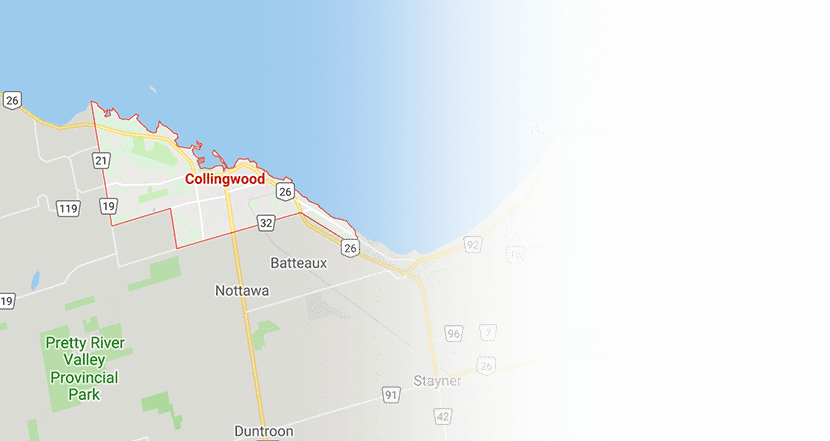 location Collingwood