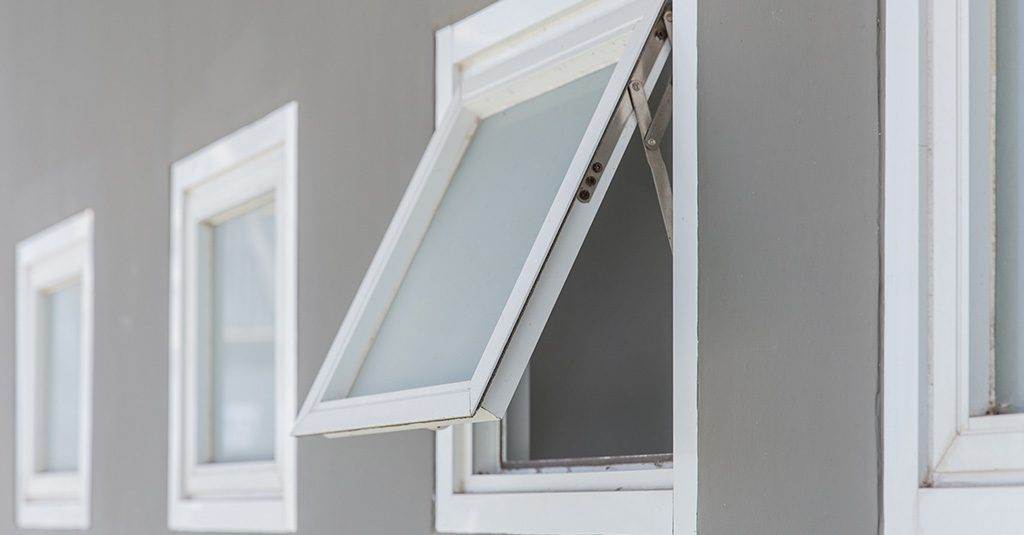 image of an awning window