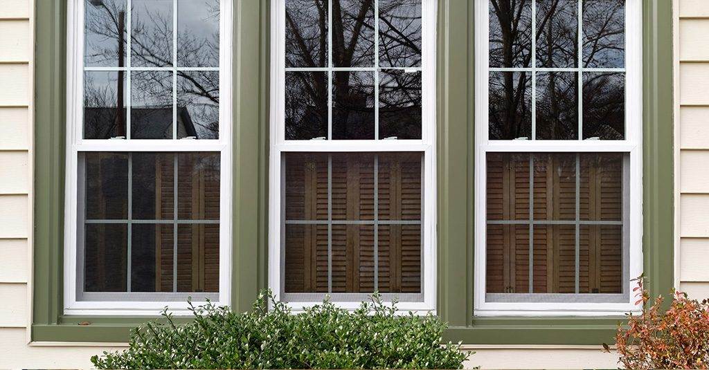 image of single-hung windows