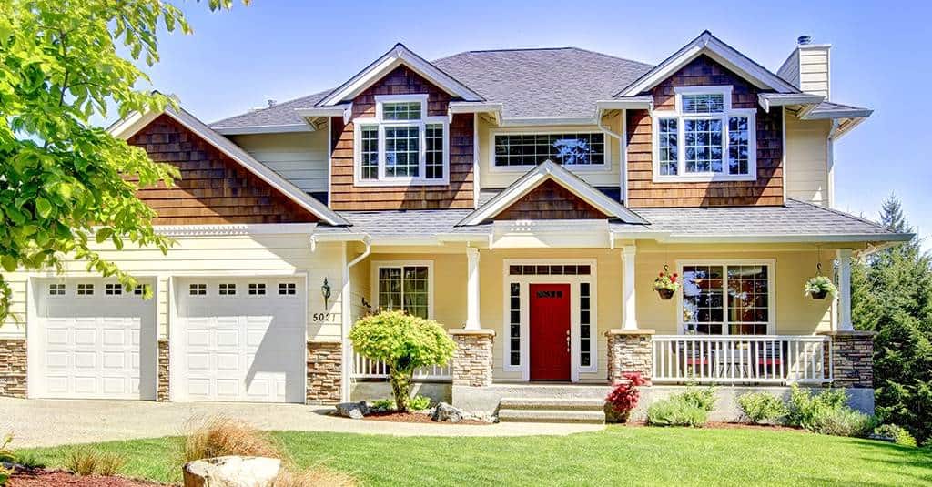 image of home exterior with multiple windows