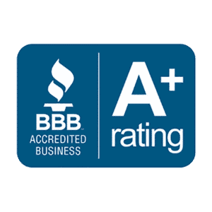 better business bureau a+ rating logo