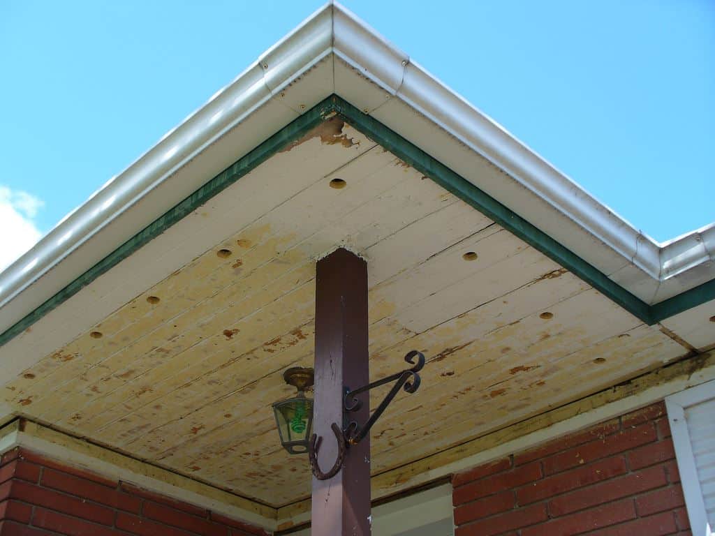 Barrie eavestrough before